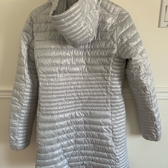 Sicily Clothing Co.-Quilted,-Lightweight -Silver -Quality Jacket-Hood Women’s XS - Picture 2 of 7